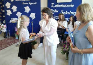 wręczenie nagród dla uczniów kas I - VII
