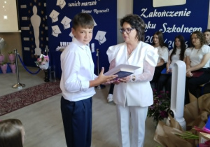 wręczenie nagród dla uczniów kas I - VII