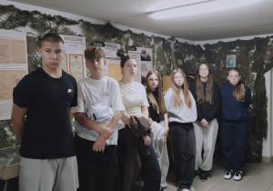 zwiedzanie wystawy "Ich historie, nasza pamięć"
