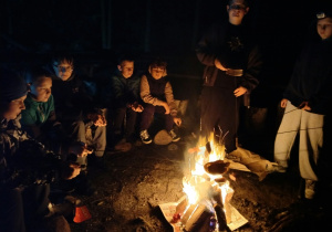 nocne ognisko