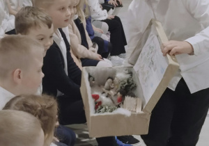 spektakl Teatrzyku Szkolnego "Myślnik"