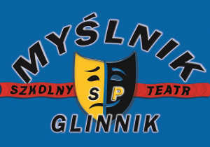 logo Szkolnego Teatrzyku "Myślnik" autor Dariusz Koch